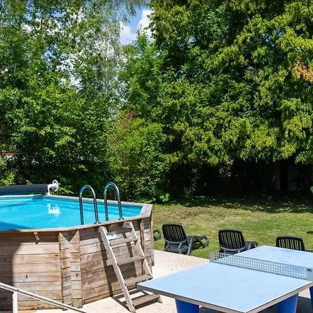 Semesterbostad Manoir 19e 7 Chambres, Piscine Chauffee, Parc Arbore Proche En Champagne - Fr-1-611-95 *